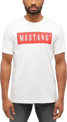 Mustang Austin T-Shirt kurzarm off white (Herren)