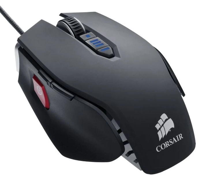 Corsair Vengeance M65 FPS Gunmetal black, USB