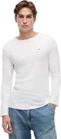 Tommy Hilfiger Slim Fit Baumwolle Shirt langarm classic white (Herren)