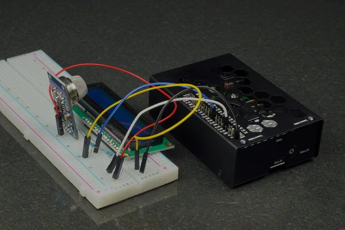 KKSB Aluminiumgehäuse für Raspberry Pi 5, schwarz
