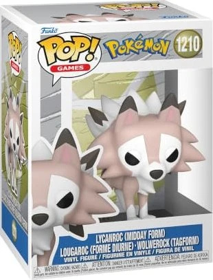 FunKo Pop! Games - Pokémon - Lycanroc (Midday Form)