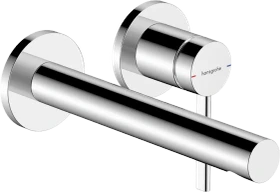 Hansgrohe Zesis S Einhebel-Waschtischarmatur Unterputz für Wandmontage mit Auslauf 19.4 cm chrom