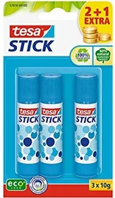 tesa Stick EcoLogo Klebestift rosa, 30g (3x 10g)