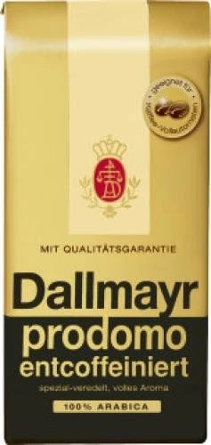 Dallmayr Prodomo entkoffeiniert Kaffeebohnen, 500g