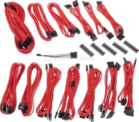 BitFenix Alchemy 2.0 SSC-Series Kabel Kit für Netzteile, rot (BFX-ALC-SSCRR-RP)