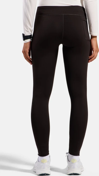 Odlo Essential Warm Tights Laufhose lang espresso (Damen)