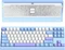 Wobkey Crush 80 Reboot Pro, Blue, LEDs RGB, Kailh Cocoa, USB/Bluetooth, US Vorschaubild