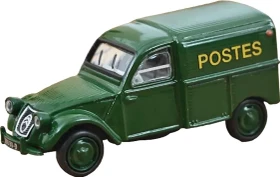 Modèle Réduit Norev Citroën 2CV AU 1952 Postes - Échelle HO 1:87, Neuf