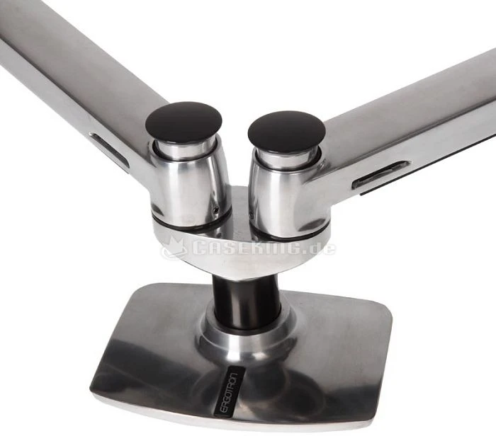 Ergotron LX Dual Side-by-Side Arm silber