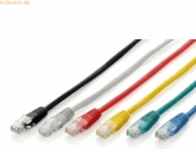 Equip Patchkabel, Cat6, U/UTP, RJ-45/RJ-45, 0.25m, grün