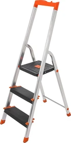 Songmics Stufen-Stehleiter, 3 Stufen