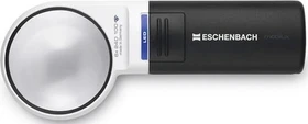 Eschenbach mobiluxLED 24D Taschenleuchtlupe schwarz/weiß