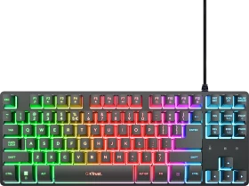 Trust Gaming GXT 833 Thado TKL Illuminated, LEDs RGB, USB, DE (25889)