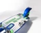 Hudora Big Wheel 125 Scooter blau/grün Vorschaubild
