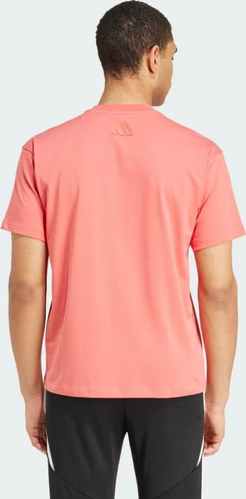 adidas Fußballliebe Graphic T-Shirt kurzarm preloved scarlet (Herren)