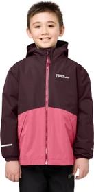 Jack Wolfskin Iceland 3in1 Funktionsjacke boysenberry/pink (Junior)