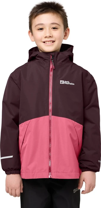 Jack Wolfskin Iceland 3in1 Funktionsjacke boysenberry/pink (Junior)