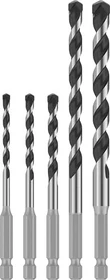 Bosch Professional PRO HEX-5 Bohrer-Sortiment, 5-tlg.