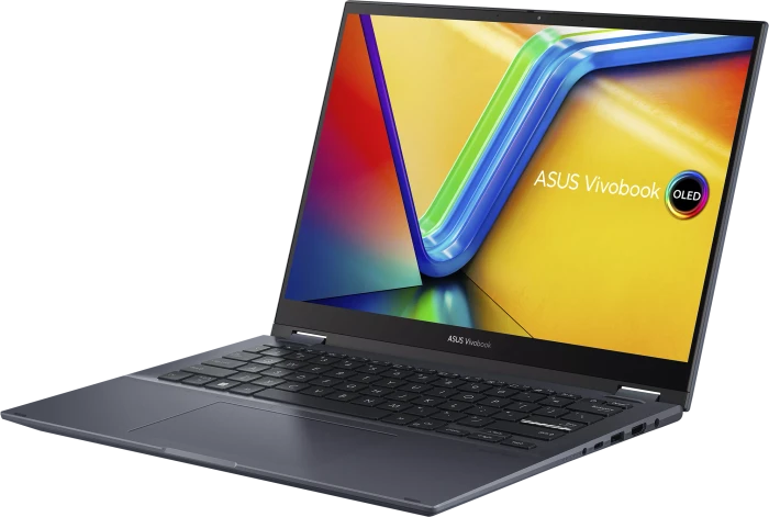 ASUS VivoBook S 14 Flip OLED TP3402ZA-KN166W, Quiet Blue, Core i5-12500H, 16GB RAM, 512GB SSD, DE