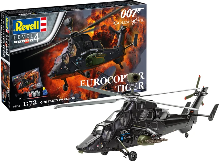 Revell Geschenkset Eurocopter Tiger James Bond 007 GoldenEye