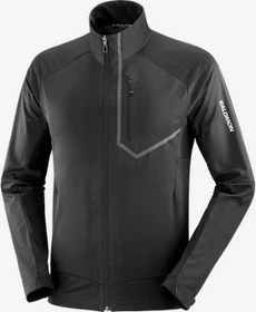 Salomon Gore-Tex Infinium Windstopper Pro Funktionsjacke deep black (Herren)