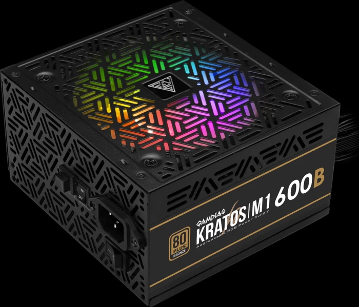 Gamdias Kratos Bronze M1-600B 600W, ATX 2.2