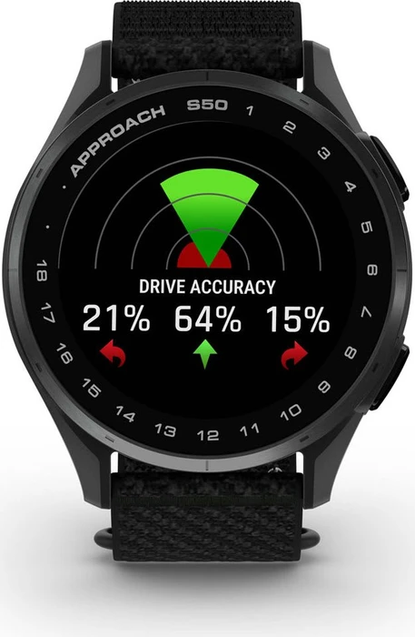 Garmin Approach S50 GPS-Golfuhr slate/black