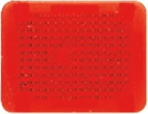 Jung WG 800 Kalotte ohne Symbol lichtdurchlässig, rot