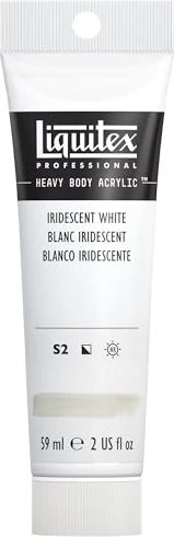 Liquitex Professional Heavy Body Acrylic iridescent white, 59ml