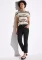 Street One 7/8-Satin Hose schwarz (Damen) Vorschaubild