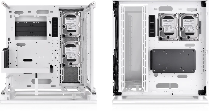Thermaltake Core P3 TG Pro Snow Edition, weiß, Glasfenster