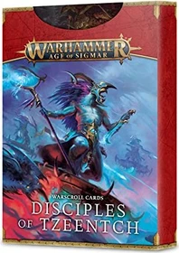 Games Workshop Warhammer Age of Sigmar - Warscrolls: Disciples of Tzeentch 2022