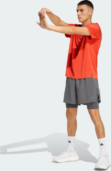 adidas Adi365 Climacool Laufshirt kurzarm dusky orange (Herren)
