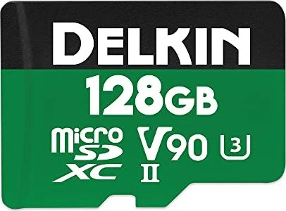 Delkin Power 2000X R300/W250 128GB Kit, UHS-II U3, Class 10