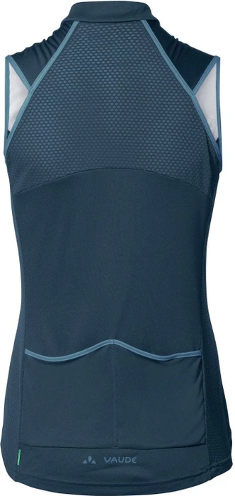 Vaude Posta FZ Trikot ärmellos dark sea uni (Damen)