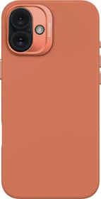 Decoded AntiMicrobial Silicone Back Cover für Apple iPhone 16 Plus sand stone pink