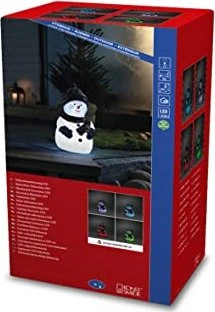 Konstsmide Acryl Figur Kunststoffschneemann LED 1x RGB
