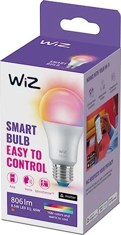 WiZ Colors LED Birne 8.5W E27 A60