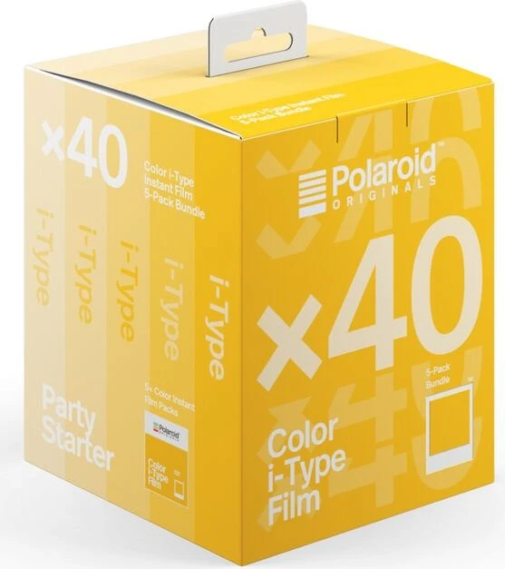 Polaroid Color i-Type Sofortbildfilm 5er-Pack