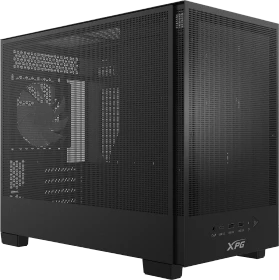 ADATA XPG Valor Mesh Nano Black, schwarz, Glasfenster (75261651 / VALORMESHNANOMAA-BKCWW)
