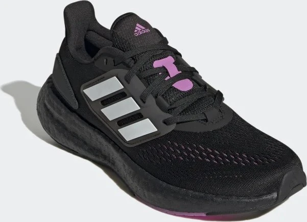 adidas Pureboost 22 core black/cloud white/semi pulse lilac (Herren)