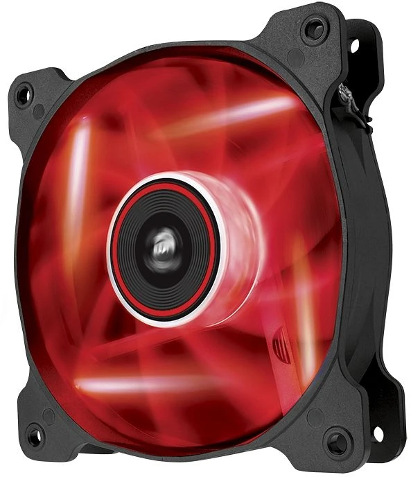 Corsair Air Series AF120 LED Red Quiet Edition, 120mm
