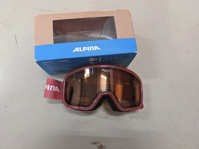 Alpina Twist Five Q-Lite dirtblue matt/mirror black