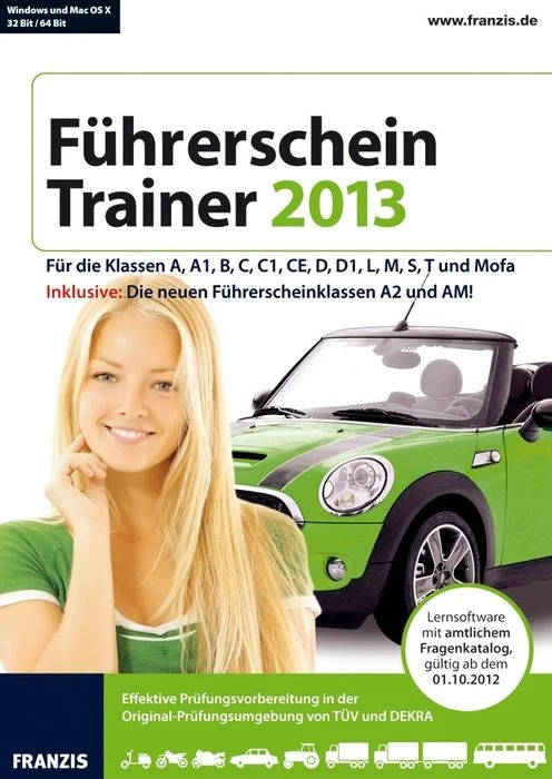 Franzis Führerschein Trainer 2013 (deutsch) (PC)