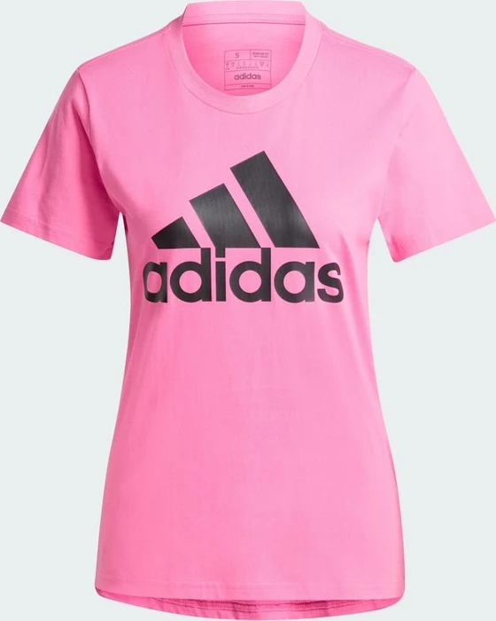 adidas Loungewear Essentials Logo T-Shirt kurzarm pulse magenta/black (Damen)