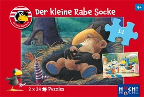 Huch! Der kleine Rabe Socke 2x24
