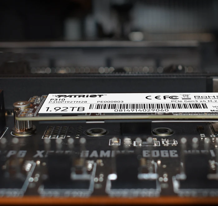 Patriot P310 1.92TB, M.2 2280 / M-Key / PCIe 3.0 x4