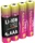 Ansmann Pure Power Micro AAA Li-Ion 1400mAh, 4er-Pack (1311-0034)