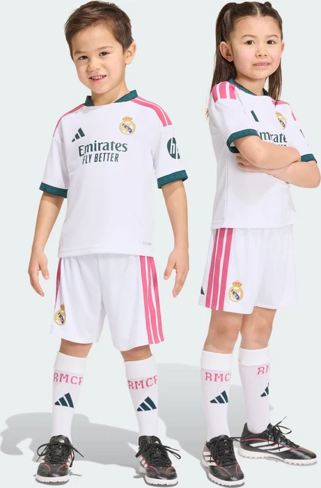 adidas Real Madrid Kids Mini 2026/2027 Heimausrüstung kurzarm (Herren)