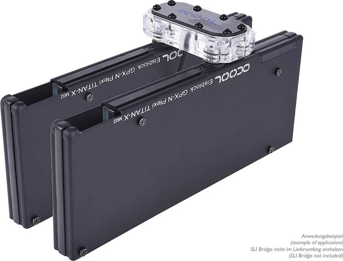 Alphacool Eisblock GPX-A Acryl AMD RX Vega M01 mit Backplate, schwarz